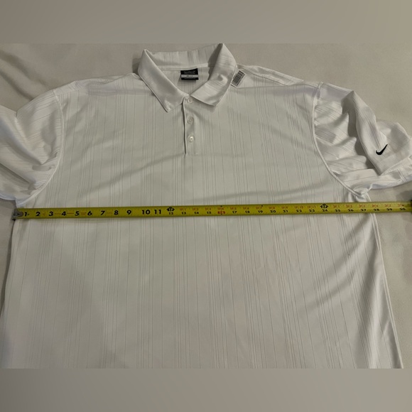 🔥VINTAGE NIKE GOLF POLO "TAM INTERNATIONAL" COLOR WHITE MEN'S SIZE BIG 3XL/XXXL - Picture 9 of 15